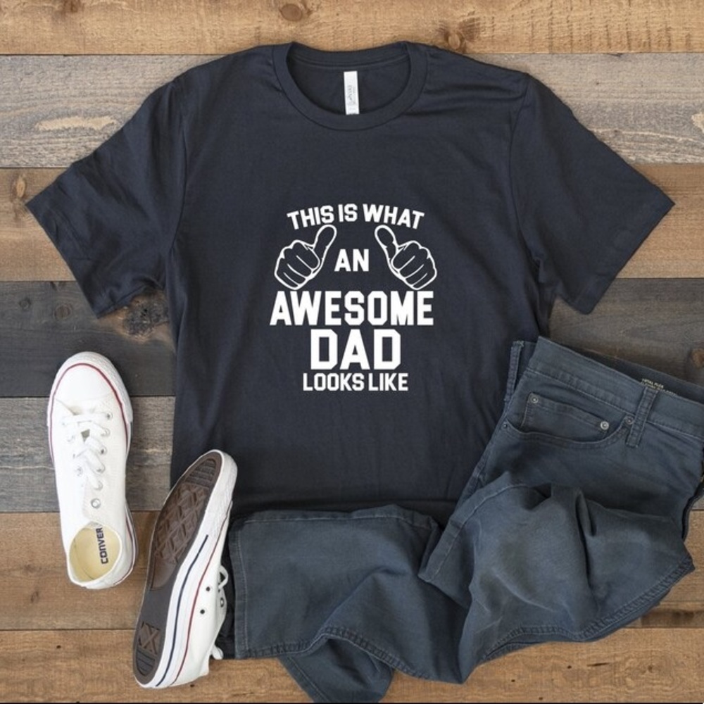 Awesome Dad Tee Shirt